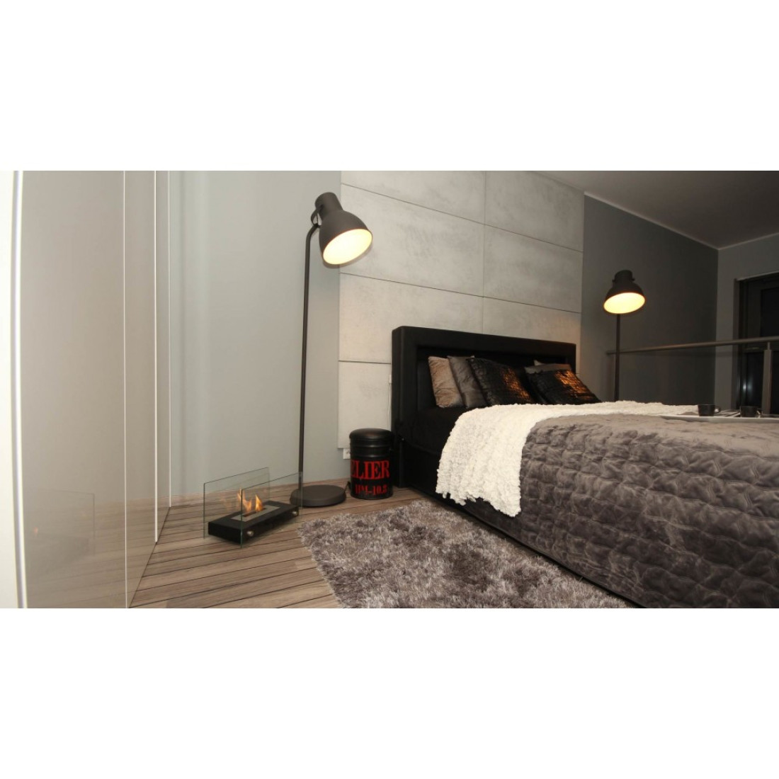 Біокамін KRATKI HOTEL MINI чорний