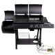 Комбінований гриль-коптильня Oklahoma Joe’s Longhorn Combo Charcoal/Gas Smoker & Grill