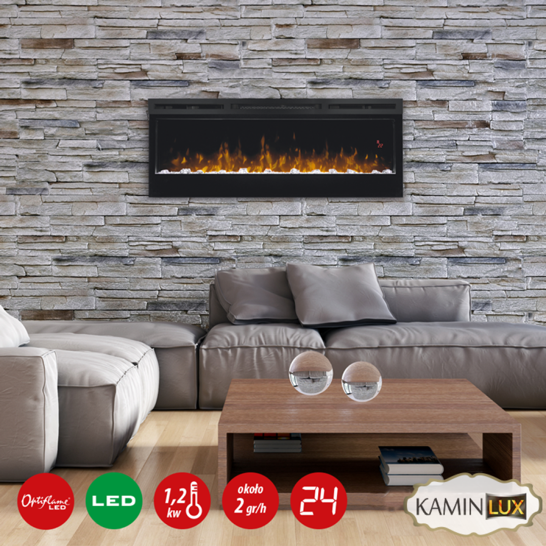 Электрокамин Dimplex Prism 50 LED