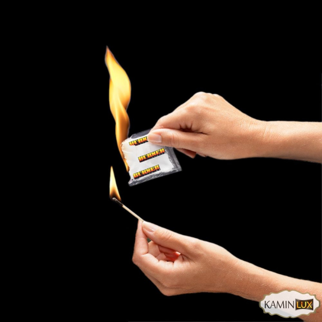 Разжигатель огня BURNER туба 100 шт.