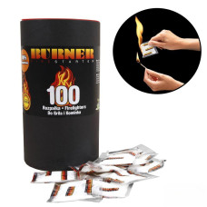 Разжигатель огня BURNER туба 100 шт.