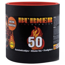 Разжигатель огня BURNER туба 50 шт.