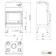Каминная топка UNIFLAM 760 DURO