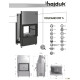 Камінна топка Hajduk Volcano FDTh