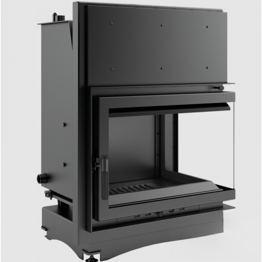 Каминная топка Kratki ZUZIA PW 19 правая BS