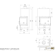 Каминная топка KRATKI MBZ PW 13 правая BS