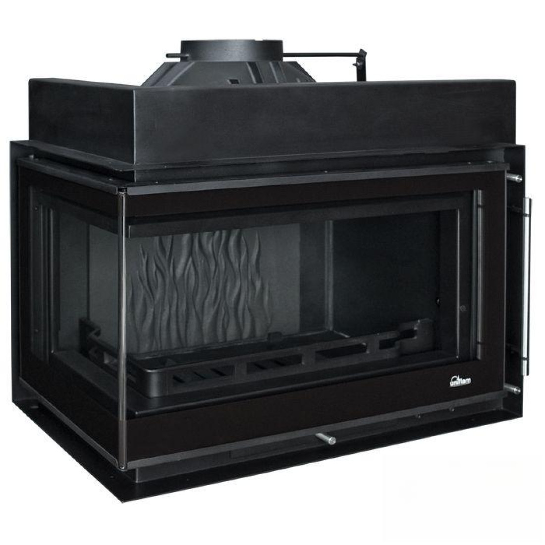 Камінна топка UNIFLAM 850 PRESTIGE LBS ліве скло