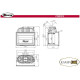 Каминная топка Dovre 2180 CBS/B