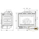 Каминная топка UNIFLAM 600 PLUS ECO с шибером