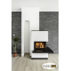 Каминная топка UNIFLAM 700 PLUS ECO с шибером правое стекло