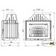 Камінна топка UNIFLAM 700 PLUS ECO з шибером