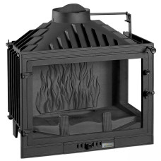 Каминная топка UNIFLAM 700 STANDARD с шибером правое стекло