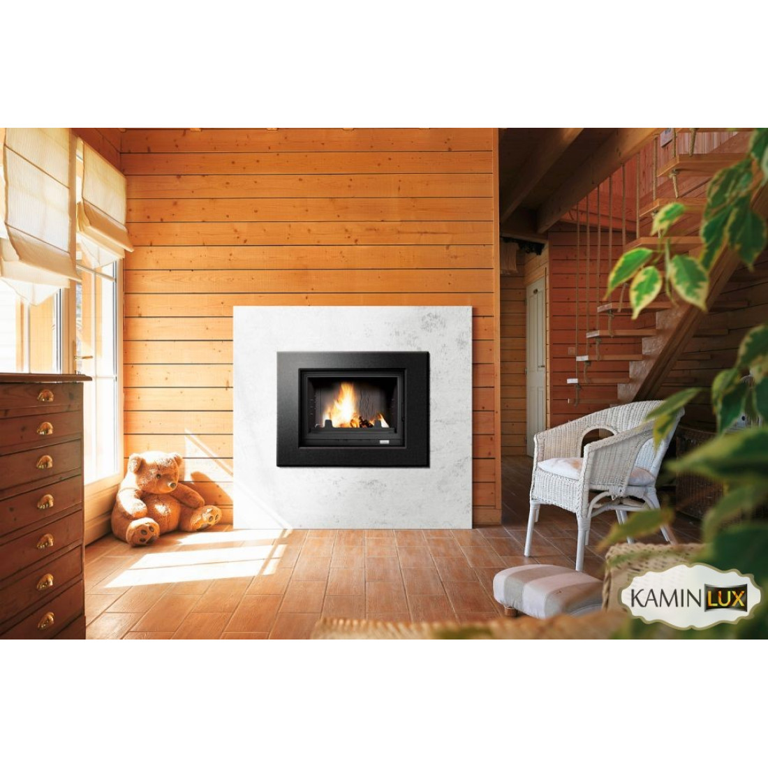 Камінна топка UNIFLAM 700 OPTIMA ECO з шибером