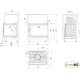Камінна топка KRATKI ZUZIA ECO 12 права BS DECO