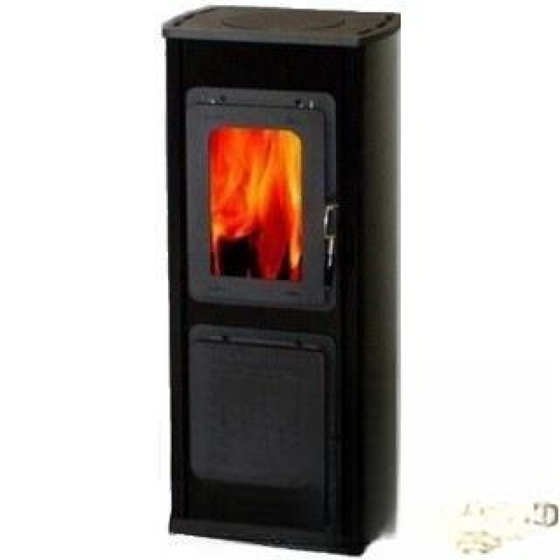 Стальная печь THORMA Verona b черная