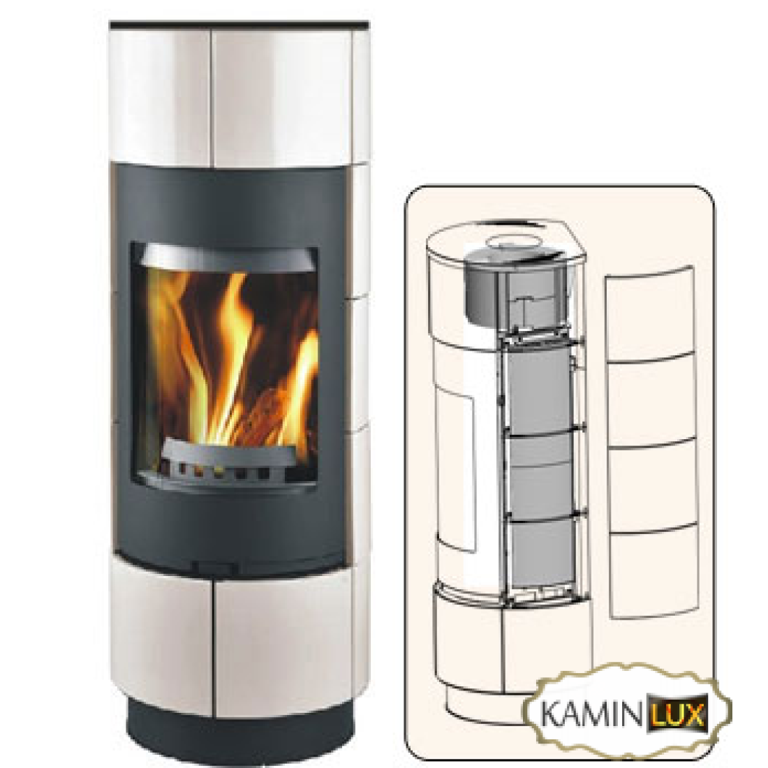 Сталева піч THORMA Atika Ceramic Extra