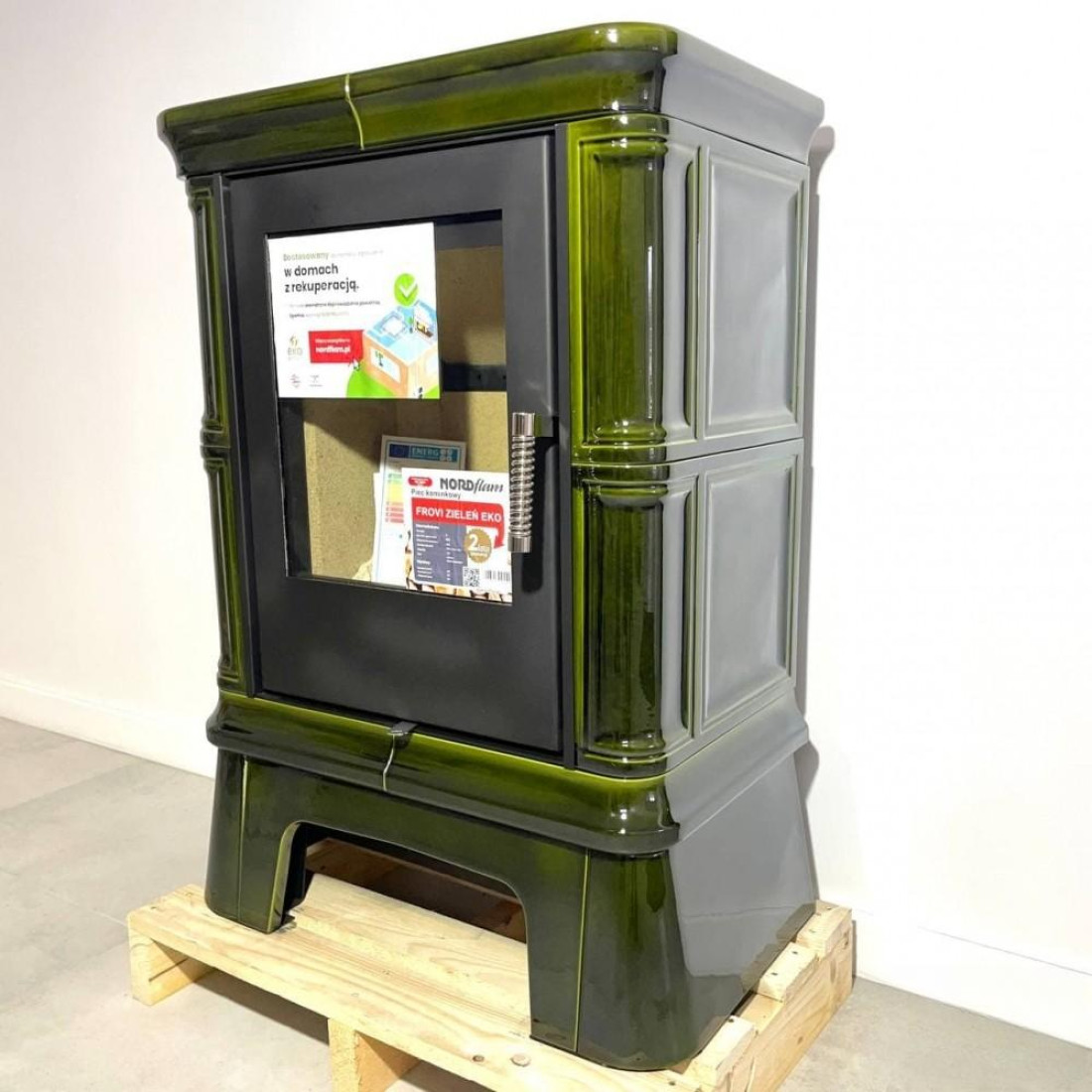 Стальная печь NORDFLAM Frovi GREEN