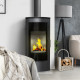 Сталева піч Kratki KOZA TITAN GLASS R