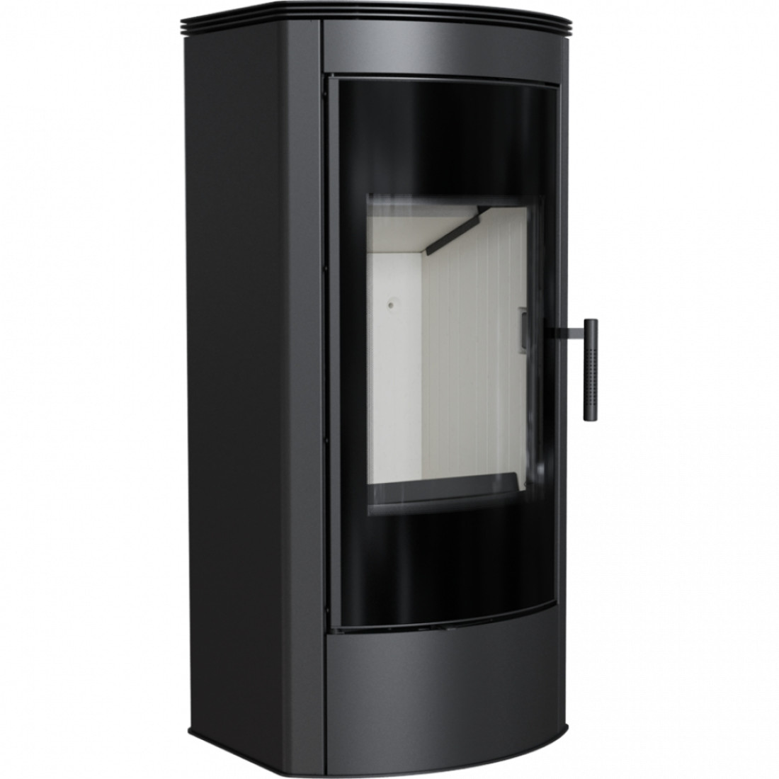 Сталева піч Kratki KOZA TITAN GLASS R