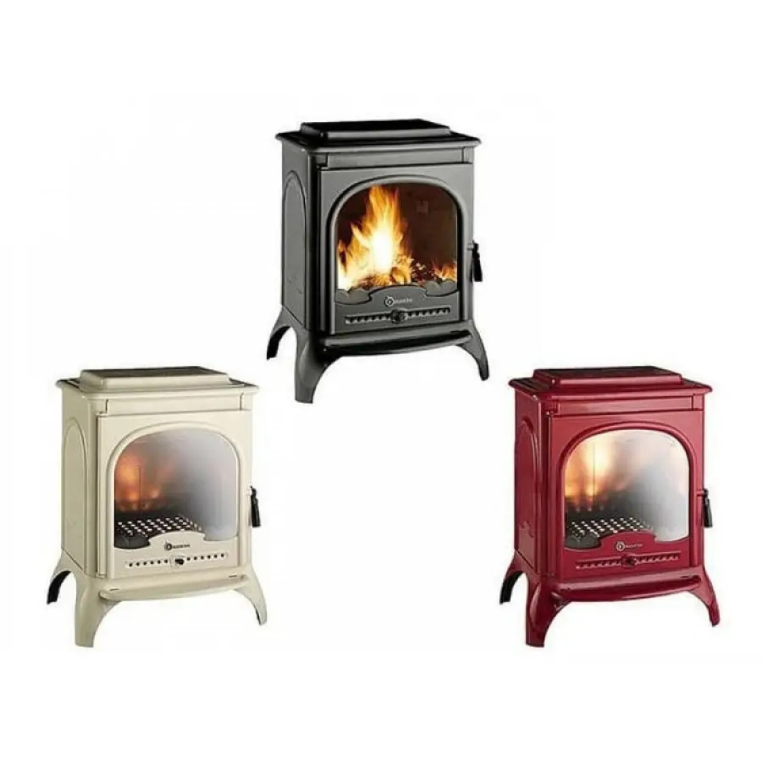 Чавунна піч Invicta SEVILLE 2 слонова кістка