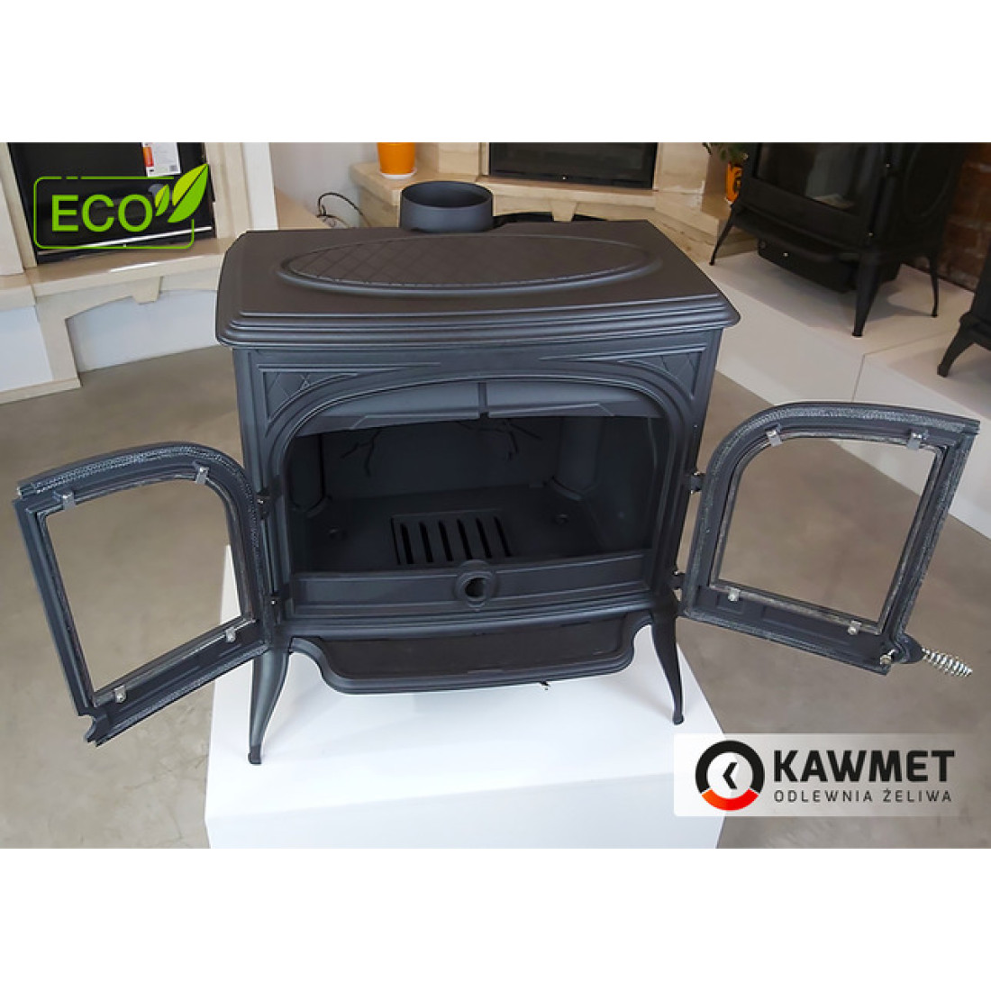 Чавунна піч KAWMET Premium ARES S7 ECO
