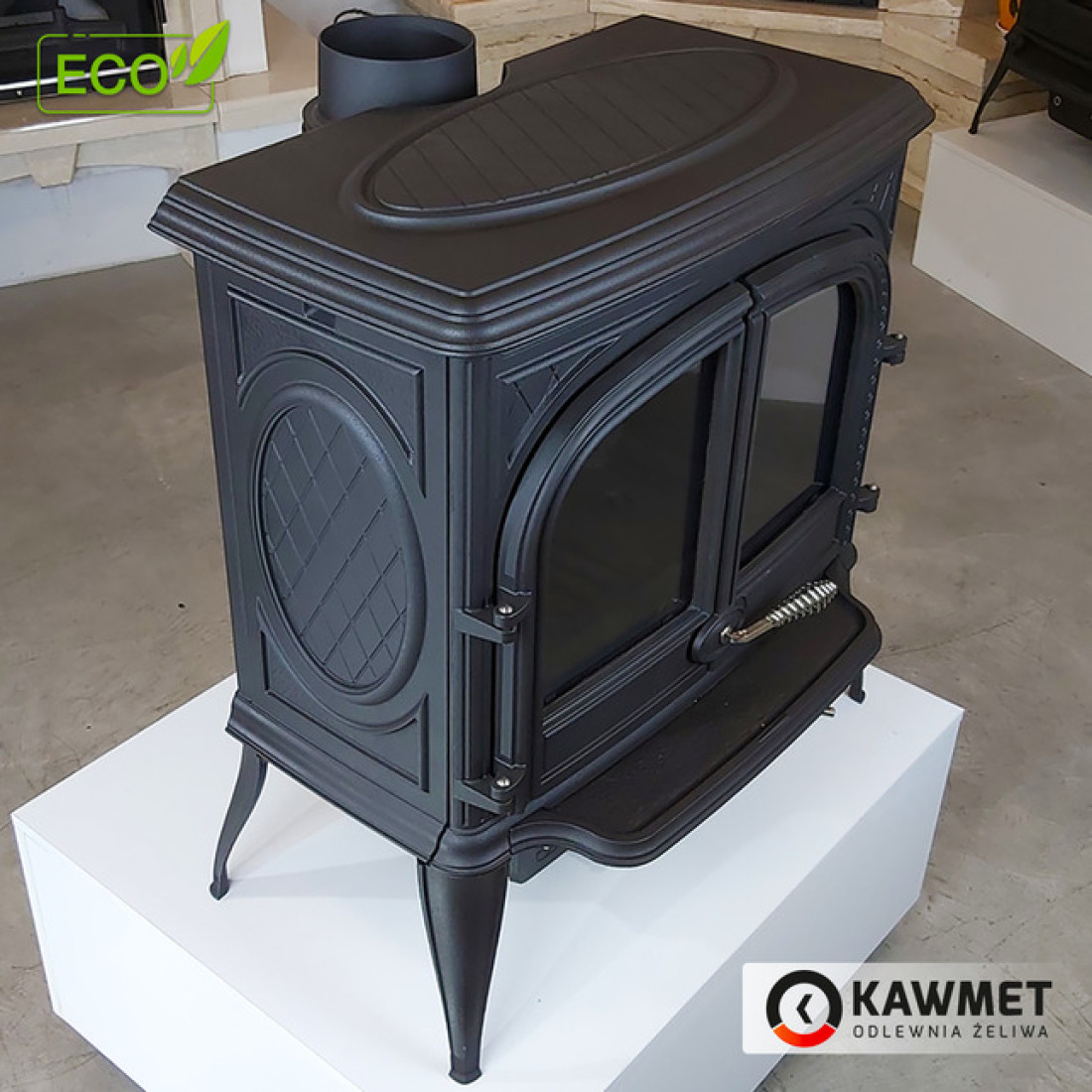 Чавунна піч KAWMET Premium ARES S7 ECO