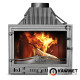 Каминная топка KAWMET W3 с левым боковым стеклом (16.7 kW)