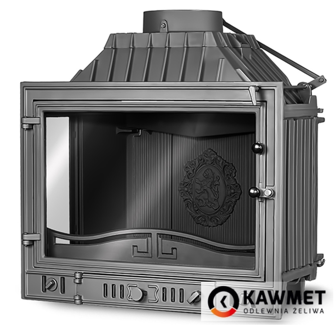 Каминная топка KAWMET W4 с левым боковым стеклом (14.5 kW)