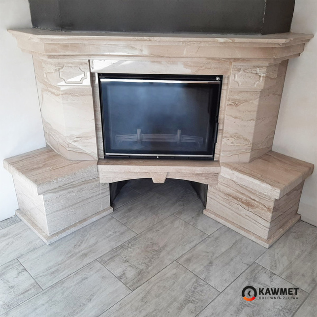 Каминная топка KAWMET W17 Dekor (12.3 kW) EСO