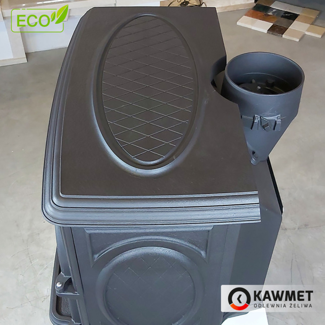 Чавунна піч KAWMET Premium HELIOS S8 ECO