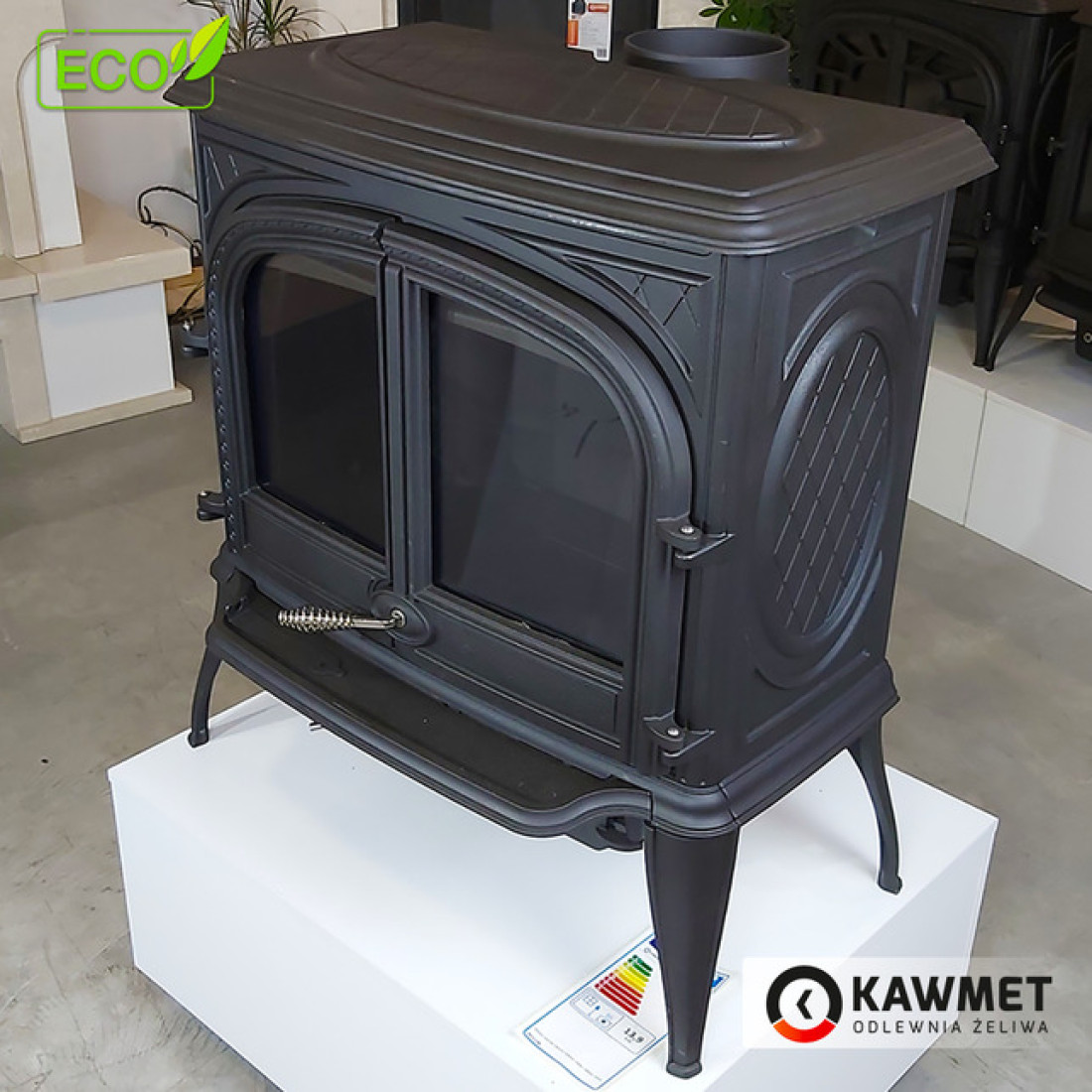 Чавунна піч KAWMET Premium HELIOS S8 ECO