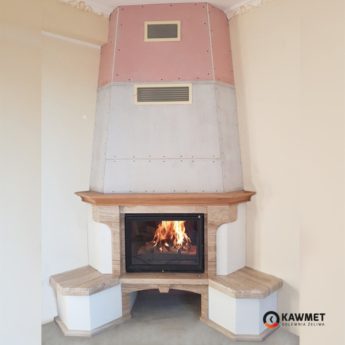 Камінна топка KAWMET W17 (16.1 kW) EСO