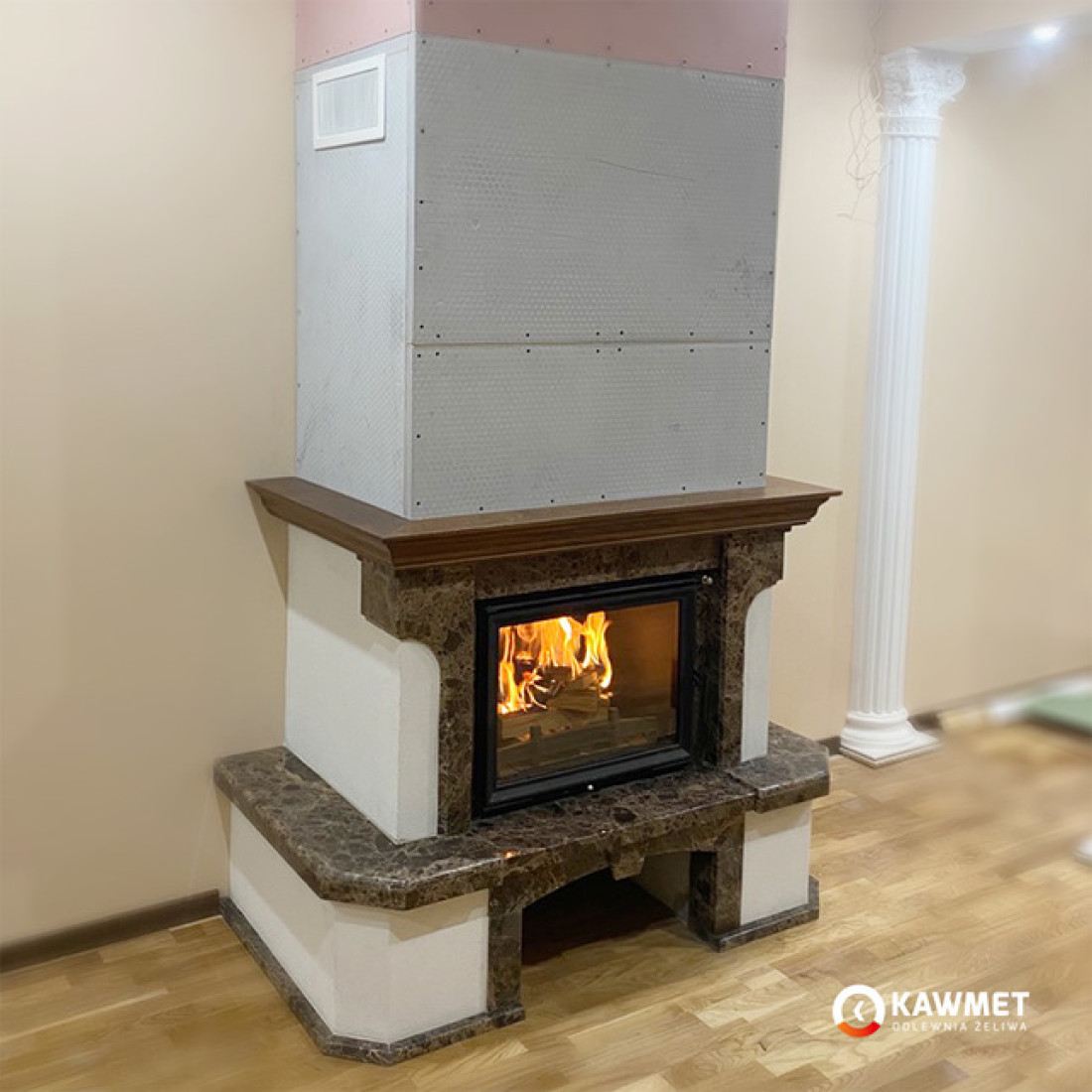 Каминная топка KAWMET W17 (16.1 kW) EСO