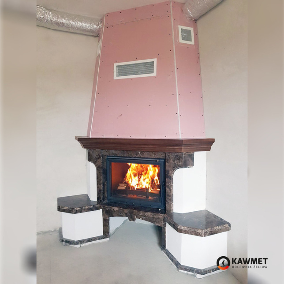 Камінна топка KAWMET W17 (16.1 kW) EСO
