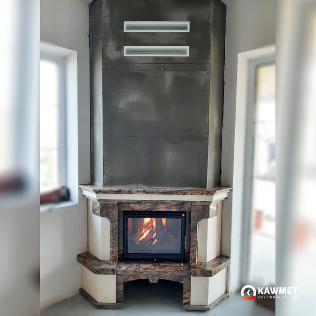 Каминная топка KAWMET W17 (16.1 kW) EСO