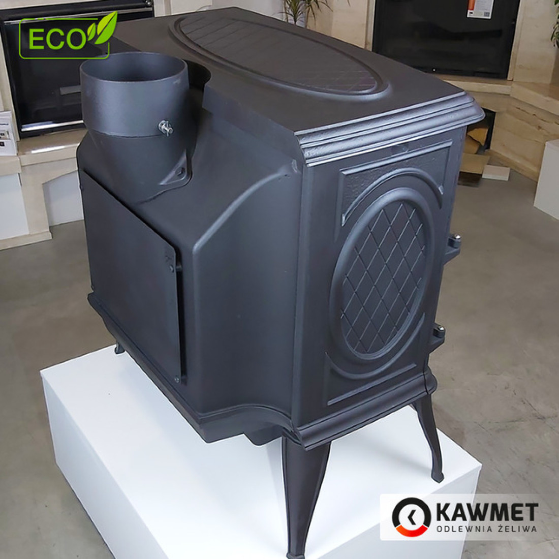 Чавунна піч KAWMET Premium SPARTA S10 ECO