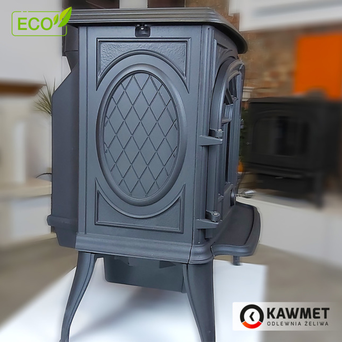 Чавунна піч KAWMET Premium SPARTA S10 ECO