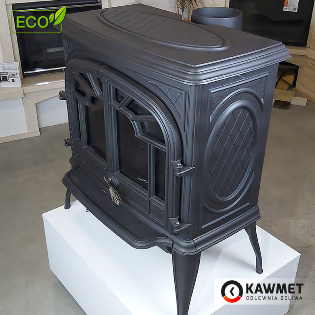 Чавунна піч KAWMET Premium SPARTA S10 ECO