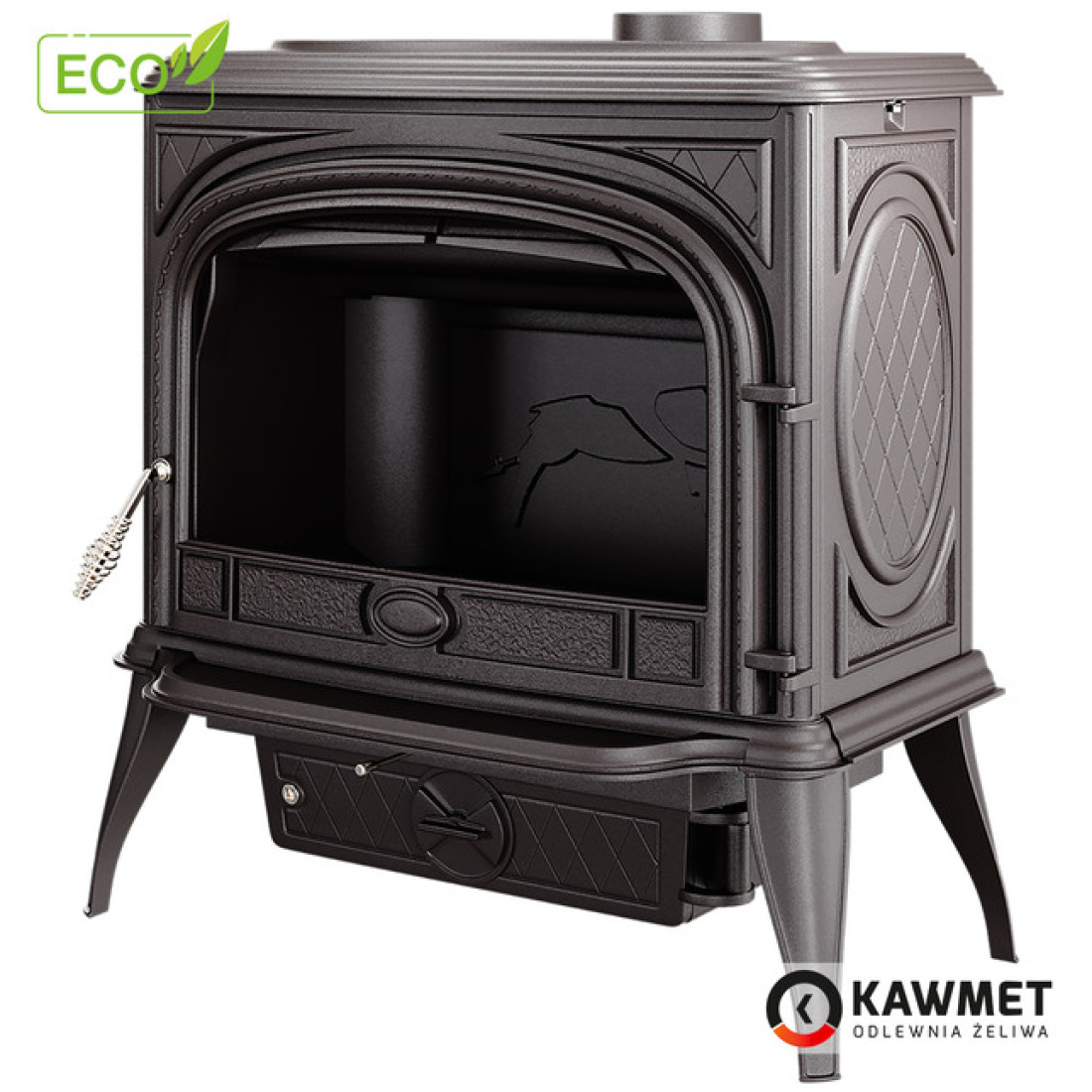 Чугунная печь KAWMET Premium SPHINX S6 ECO