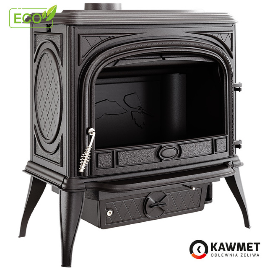 Чавунна піч KAWMET Premium SPHINX S6 ECO