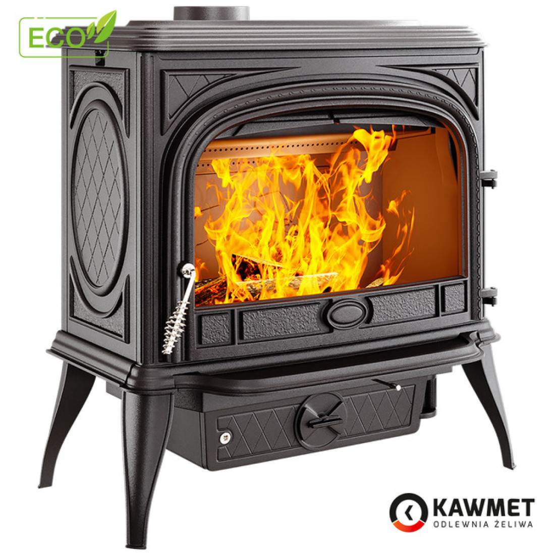 Чавунна піч KAWMET Premium SPHINX S6 ECO