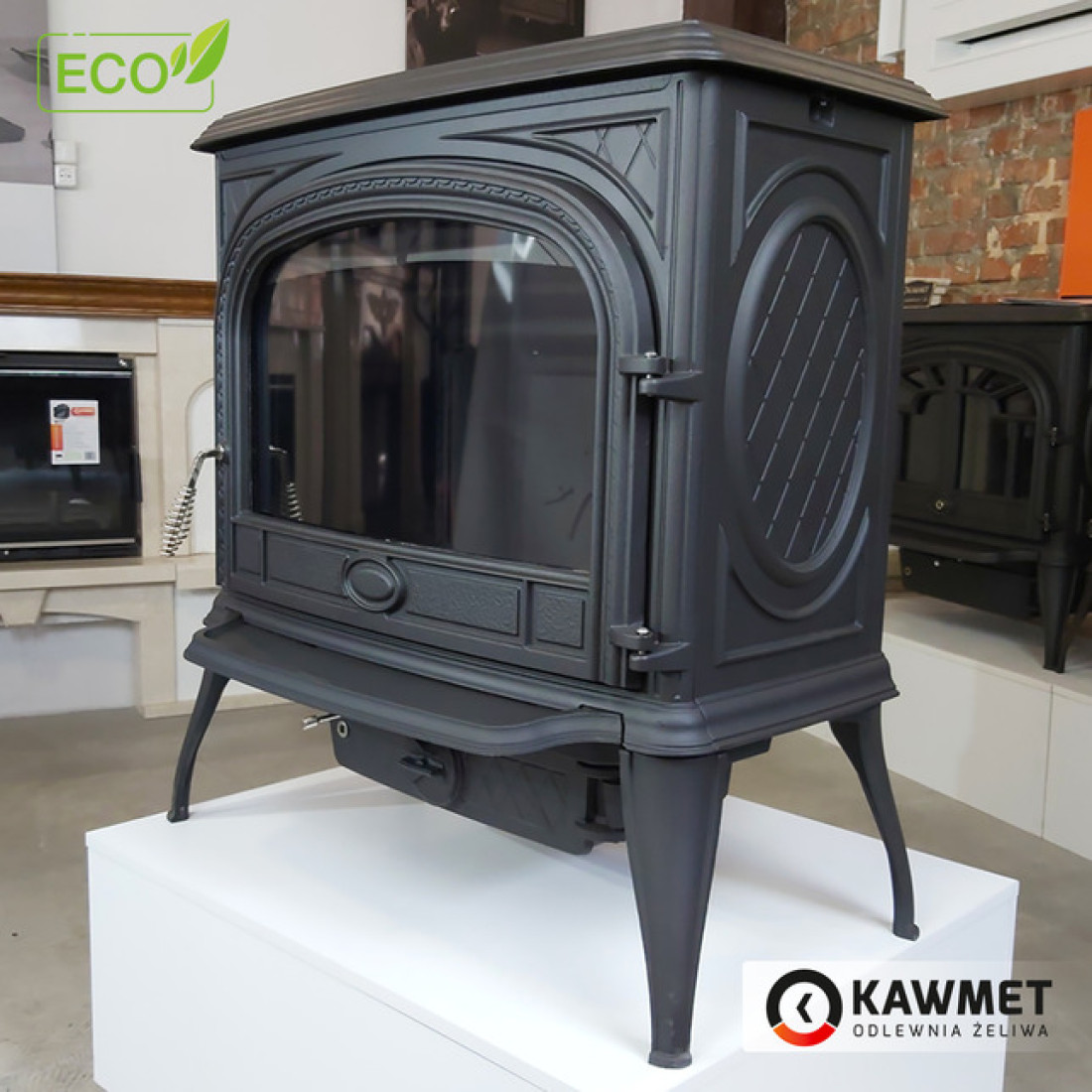 Чавунна піч KAWMET Premium SPHINX S6 ECO