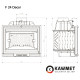Каминная топка KAWMET Premium SIREN F24