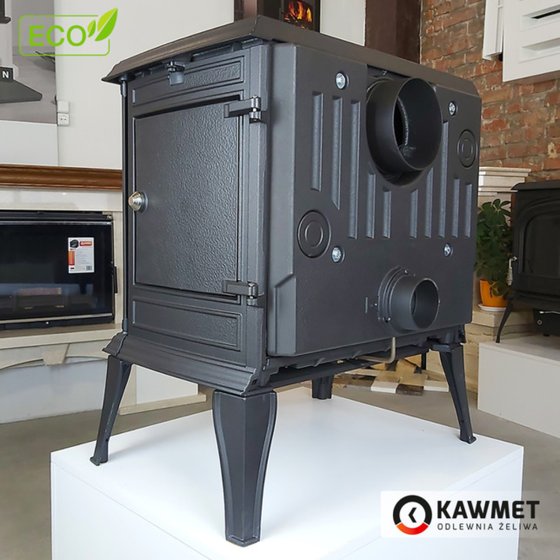 Чавунна піч KAWMET Premium ATHENA S12 ECO