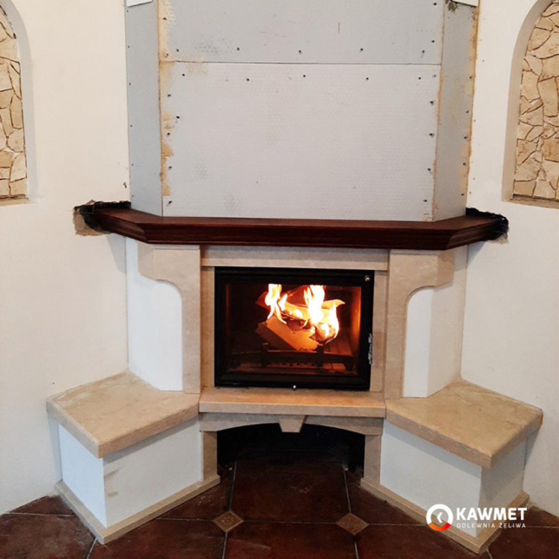 Камінна топка KAWMET W17 (12.3 kW) EСO