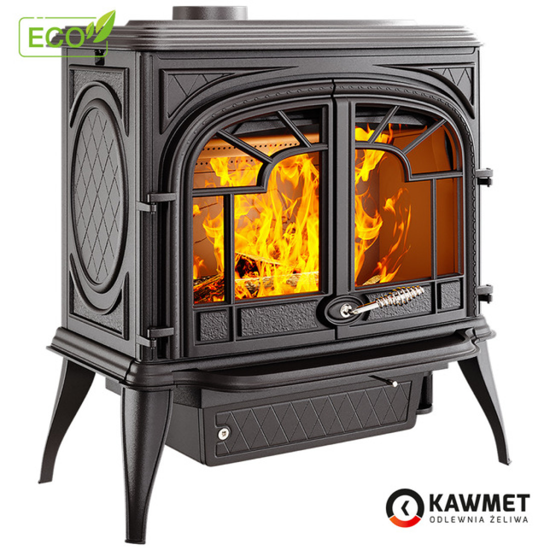 Чавунна піч KAWMET Premium ZEUS S9 ECO