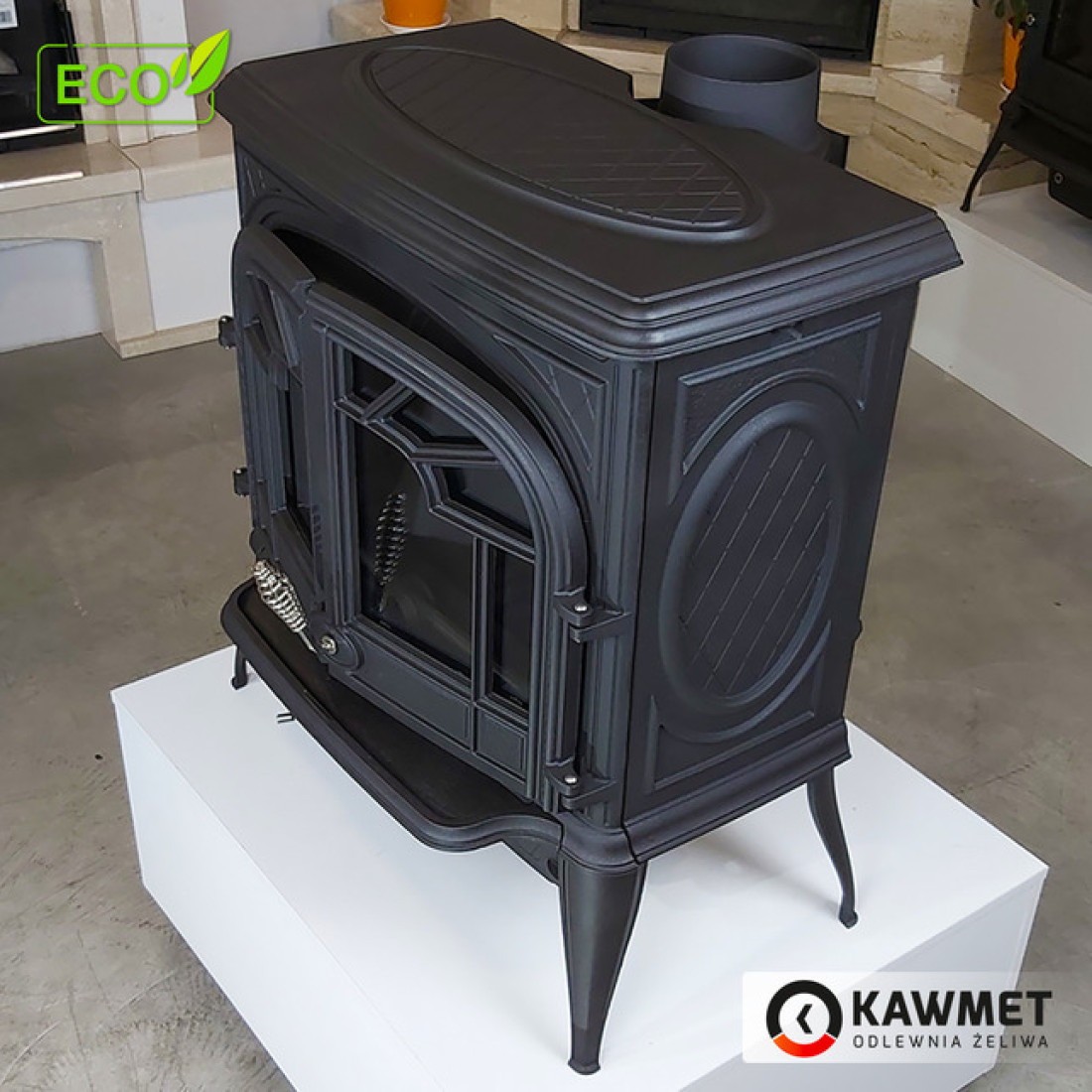 Чугунная печь KAWMET Premium ZEUS S9 ECO