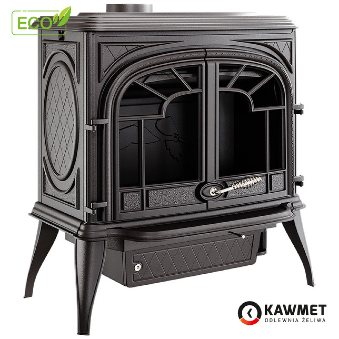 Чавунна піч KAWMET Premium ZEUS S9 ECO