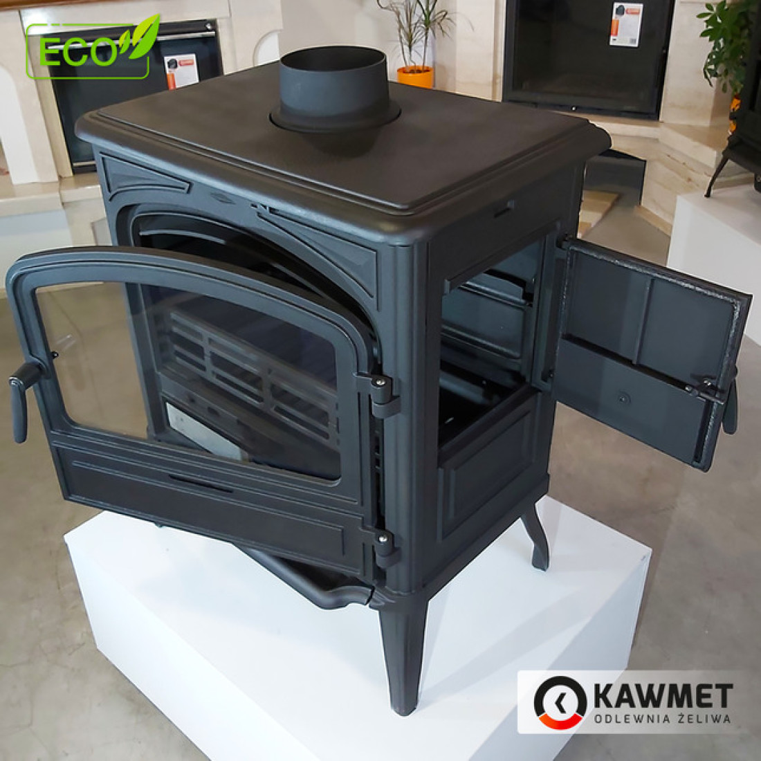 Чугунная печь KAWMET Premium EOS S13 ECO