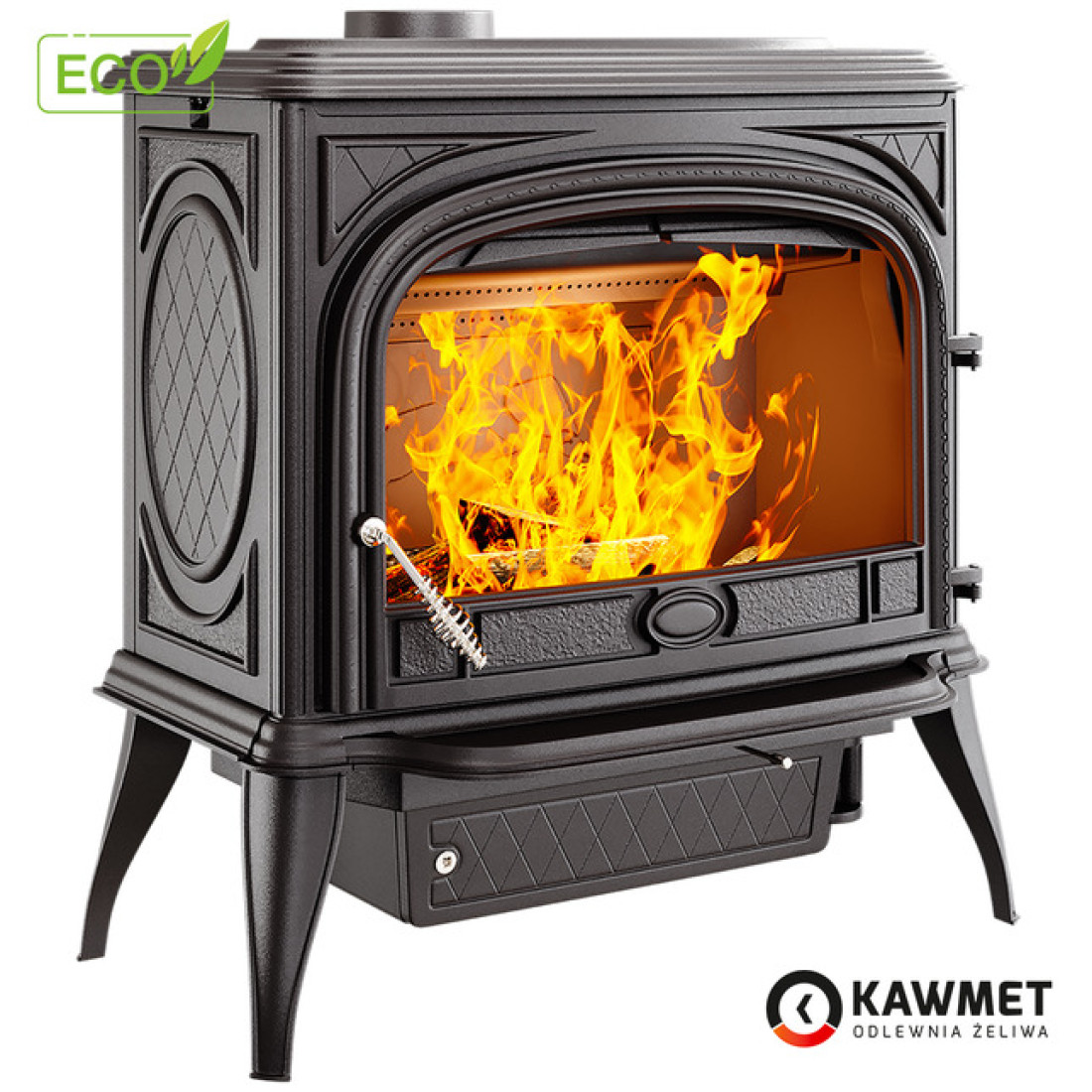Чавунна піч KAWMET Premium NIKA S5 ECO